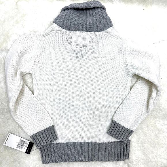 Shawl Neck Boys Cotton Sweater with Toggle Button NWT Sze 6 - Picture 5 of 11